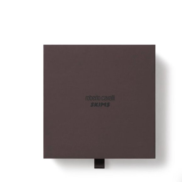 ROBERTO CAVALLI X SKIMS LONG KAFTAN TIGER FACE PRINT - Picture 3 of 3